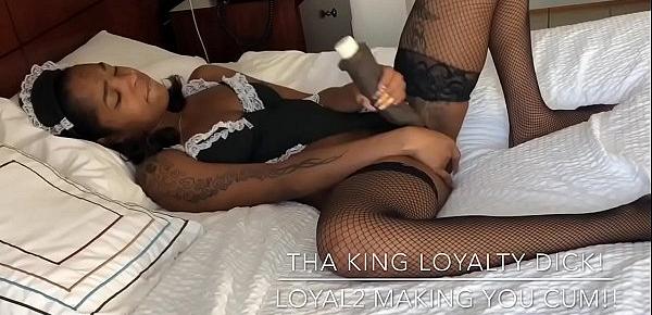  Latina Maid Gets Fucked In Asshole with Big Monster Cock! “KING LOYALTY DICK!”